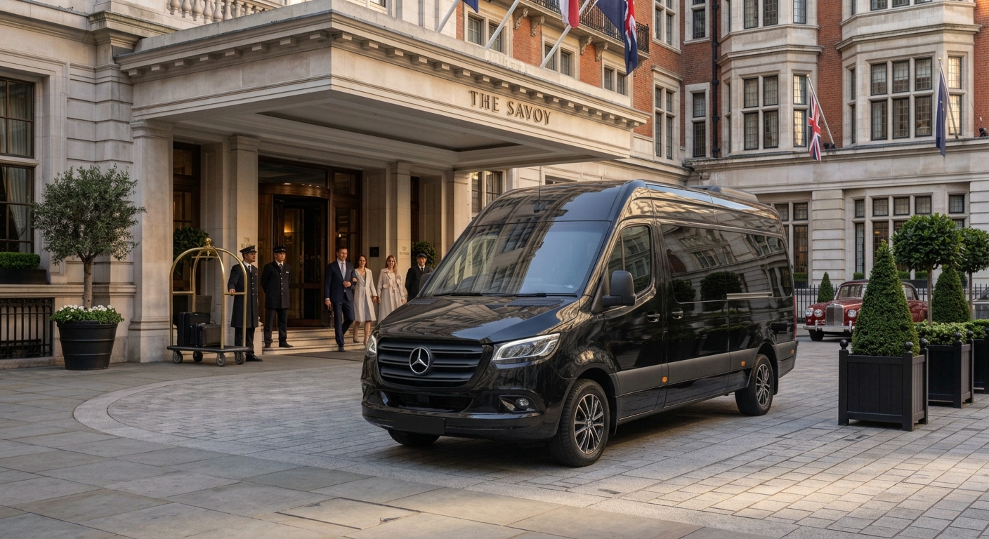 Executive Sprinter Van chauffeur hire